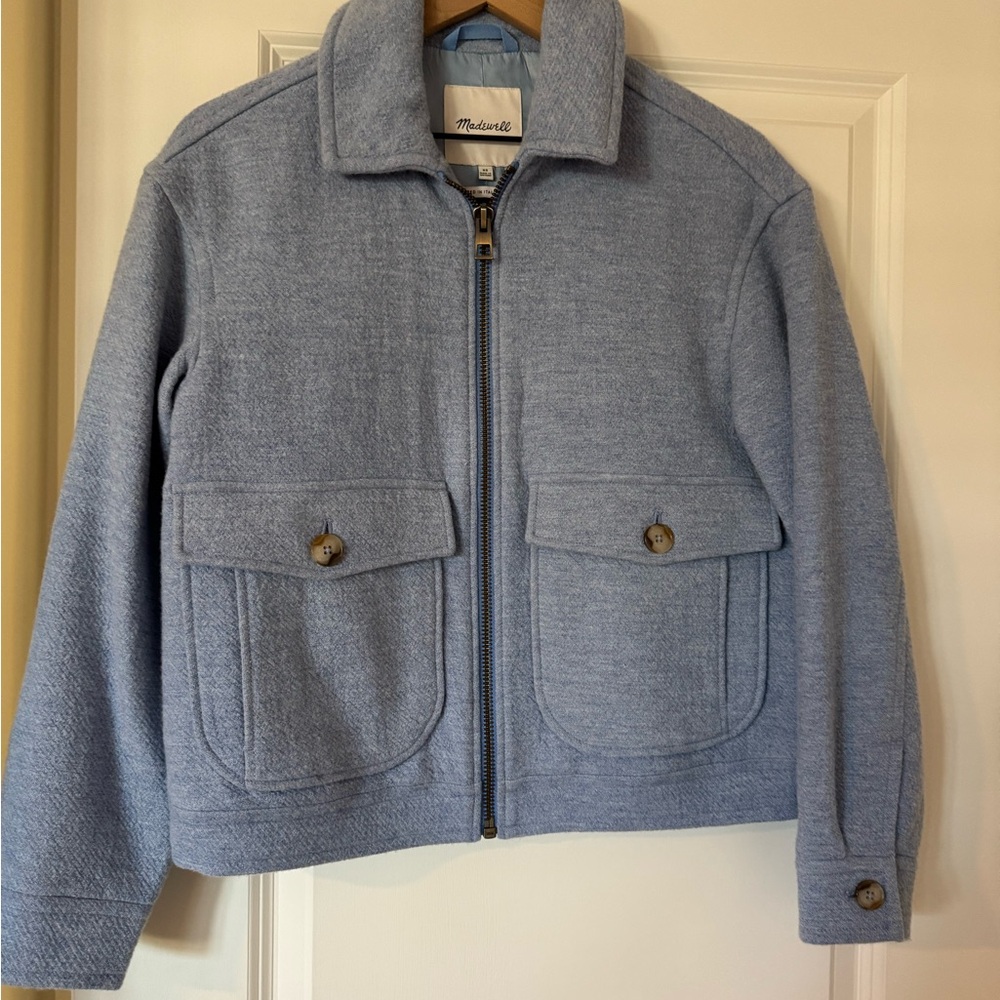 Madewell Blue Jacket View 6